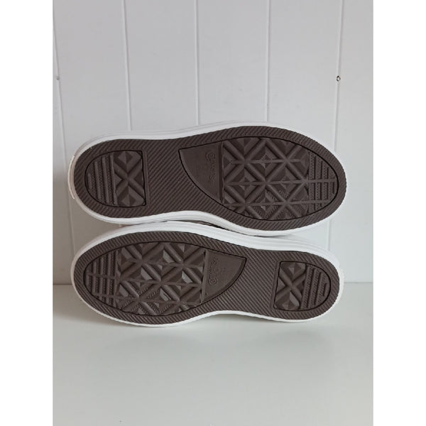 CONVERSE NEW FLEECE PLATFORM HI TOPS.