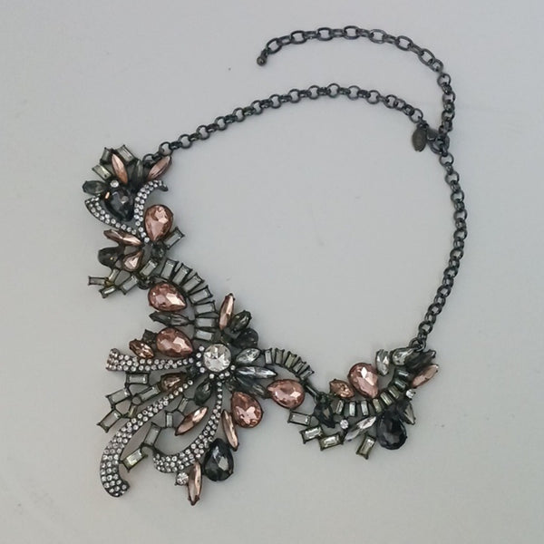 Joan Rivers Big Crystal Statement Necklace.