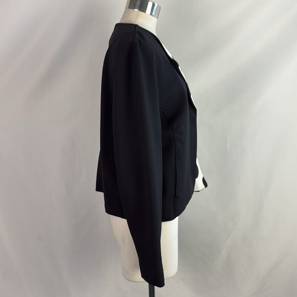 NWT Marc Cain Black With Polka Dots Jacket