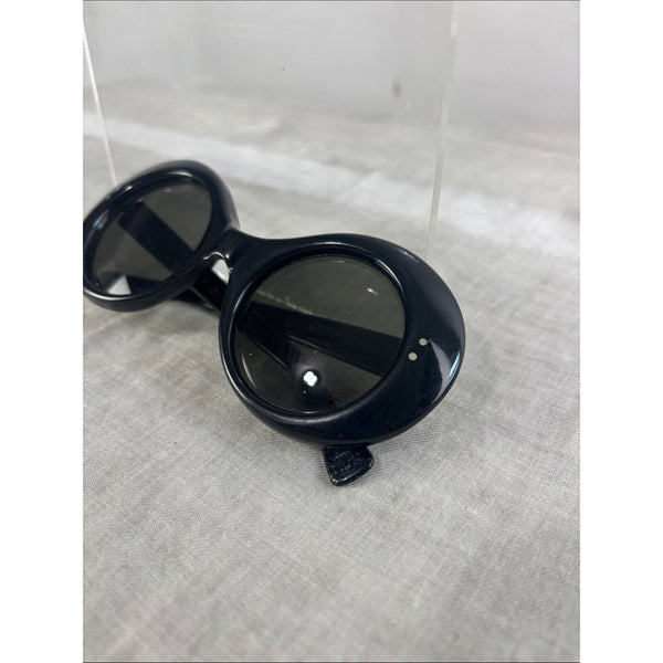 VINTAGE RACY BLACK 60S AMERICAN SUNGLASSES