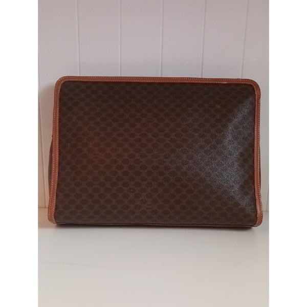 CELINE BR LOGO PORTFOLIO BAG