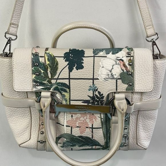 Fiorelli Botanical Print White Bag