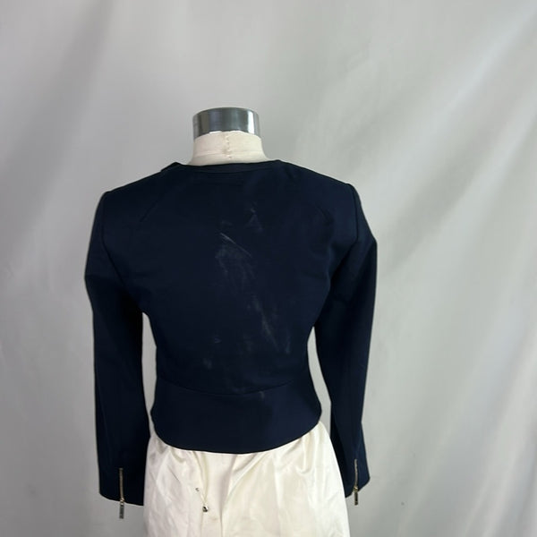 Ted Baker New Navy with Bow Neck Zip Jacket