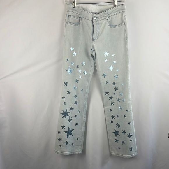 Stella McCartney Stars Straight Kick Jeans