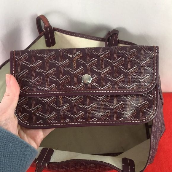 Goyard Plum St. Louis PM Tote