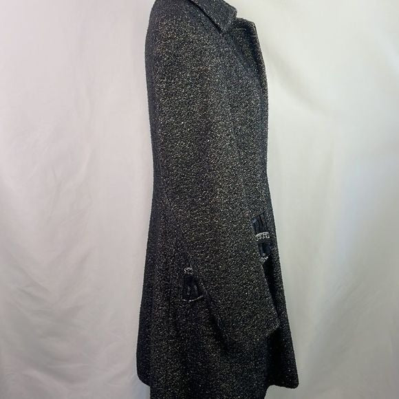 Hugo Boss Grey Shimmer With Beaded Pockets Jacket