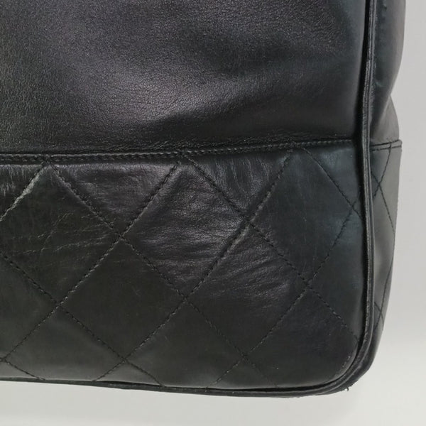 Chanel Large Tote Black with Chain Strap.