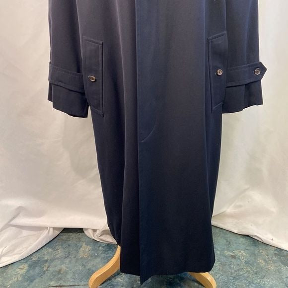 Burberry Men’s Blue Lined Trench Coat