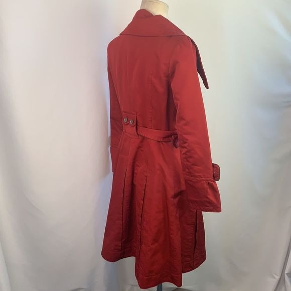 Soia & Kyo Red Trench Coat