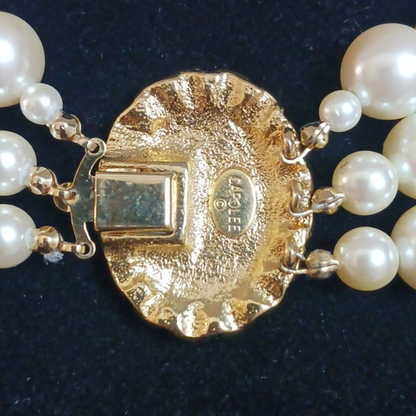 Carolee Vtg Pearl Strand Necklace