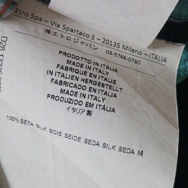 Etro Blk W Floral Print Silk TunicDress.