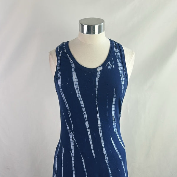 Proenza Schouler Blue Tie Dye Maxi Dress