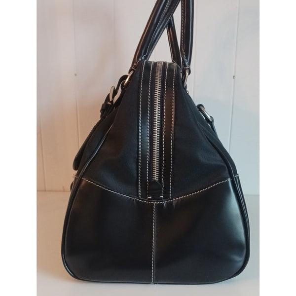 PRADA NEW NYLON Leather /Lock Bag