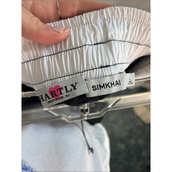 SIMKHAI OLLY DOUBLE WAISTBAND PANTS