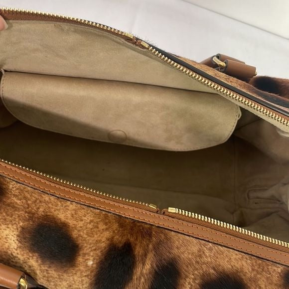 Chloe Runway Leopard Pony Bag