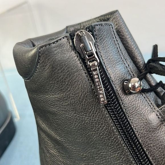 Beautifeel Low Wedge Pewter Booties