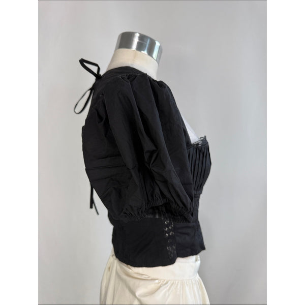 ASTR NWT BLACK CORSET CROP TOP