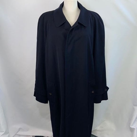 Burberry Men’s Blue Lined Trench Coat