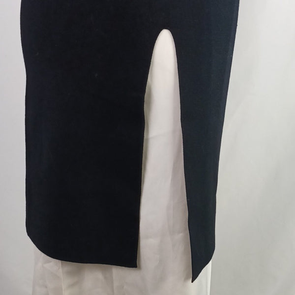 Ann Taylor Black Ruffle Strapless Top/Skirt Set