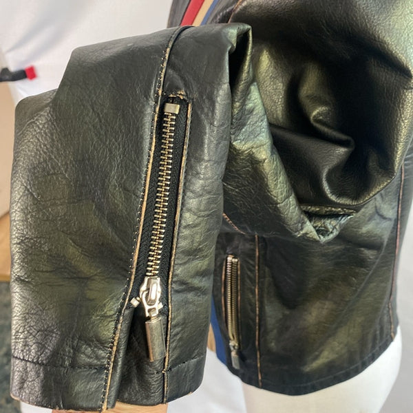 Tag Hauer Black Leather Steve McQueen Jacket