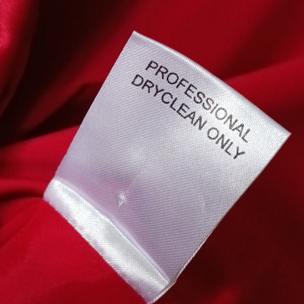 St. John Red Quilted Satin Jacket NWT