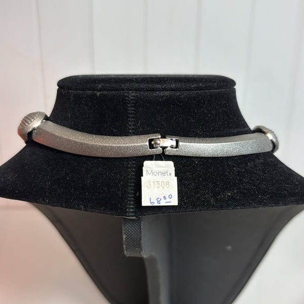 NWT Money Silver Runway Rare Couture Necklace