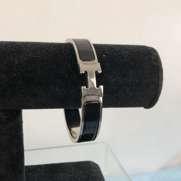 HERMES Clic-clac Thin PM Bangle with Box