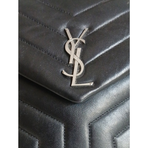 YVES ST LAURENT LOULOU TOP HANDLE BAG MATELASSE