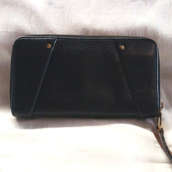 Chloé Black Leather Wallet