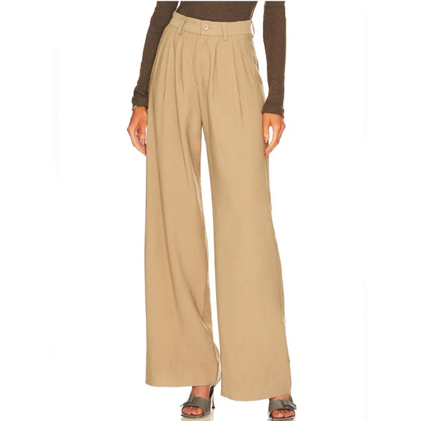 NONCHALANT TAN TROUSERS