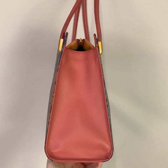 ICON Painted Leather Geisha Lady Bag