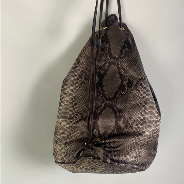 Moschino fabric  snake sling bag