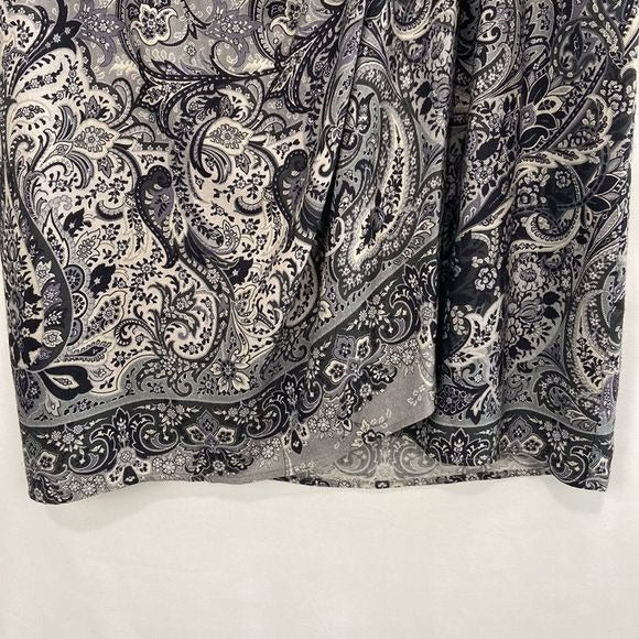 Lafayette 148 NWT Gray Print Skirt