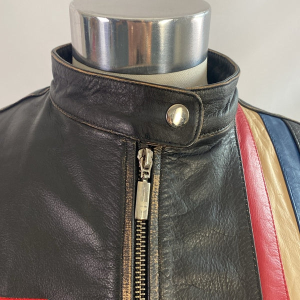 Tag Hauer Black Leather Steve McQueen Jacket