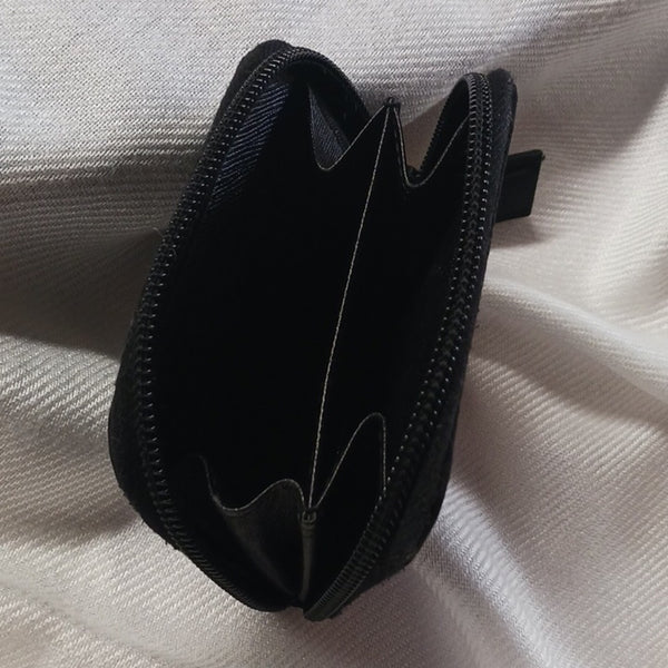 Prada Black Zip Coin Case