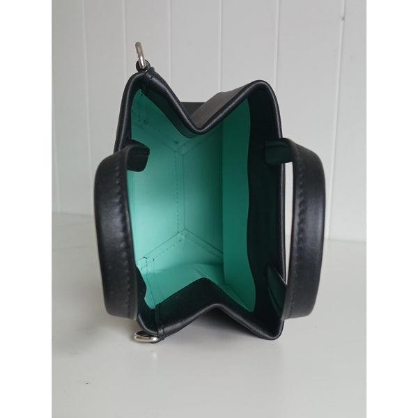 TIFFANY AND CO New in Box MINI BLK SHOPPING BAG