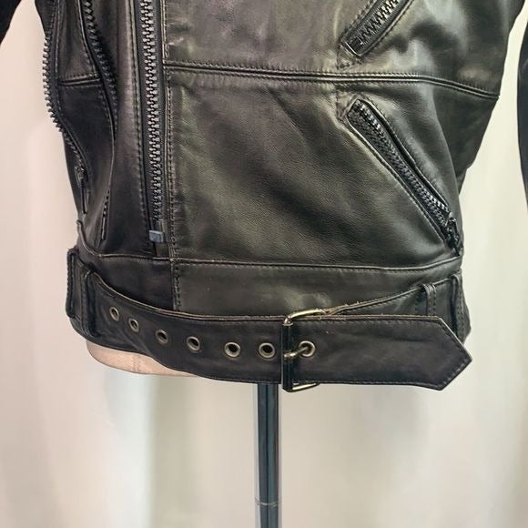 Harley Davidson VTG hein gericke leather moto jacket