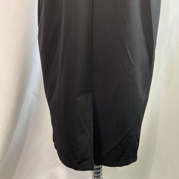 NWT Black High Neck Dress with Lace/Stones