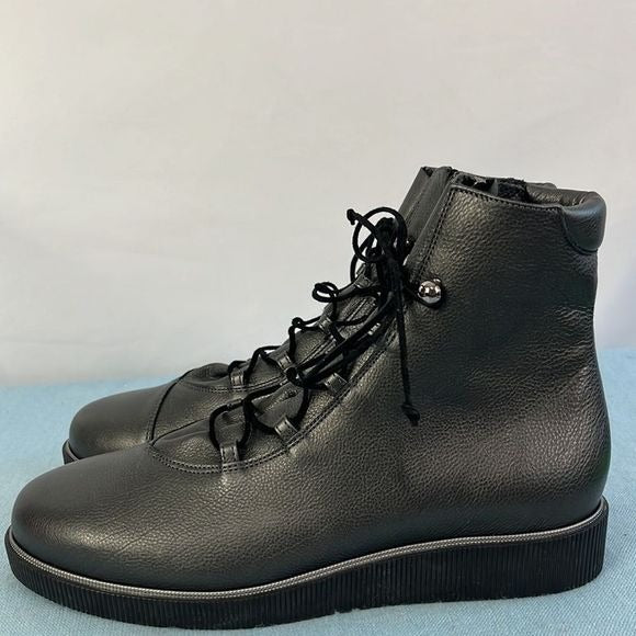 Beautifeel Low Wedge Pewter Booties