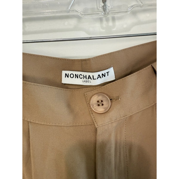 NONCHALANT TAN TROUSERS