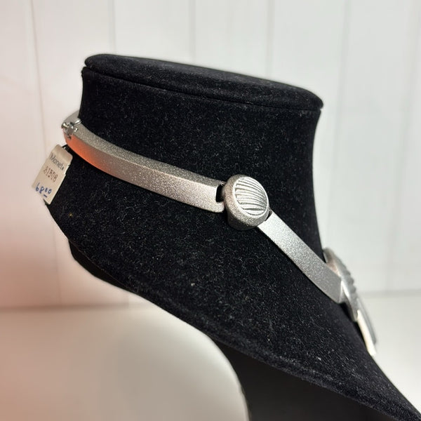 NWT Money Silver Runway Rare Couture Necklace