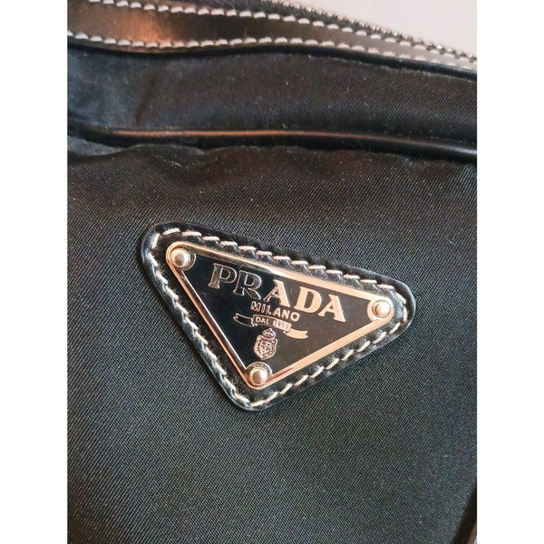 PRADA NEW NYLON Leather /Lock Bag