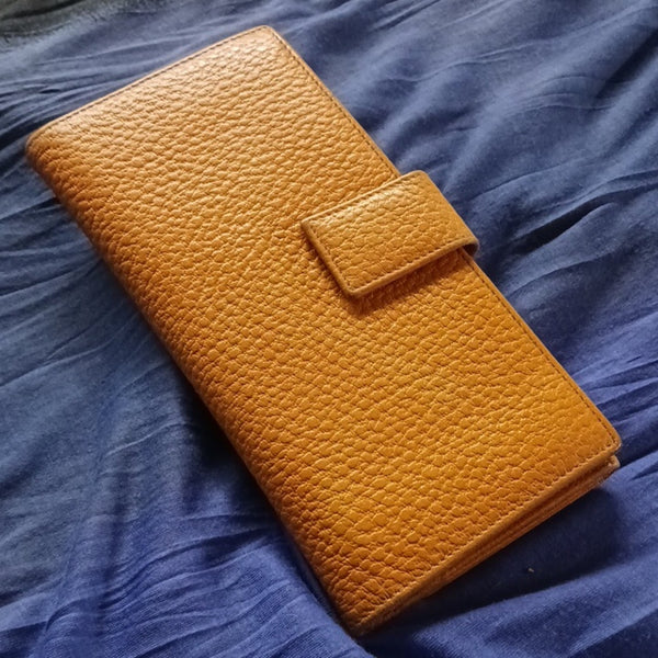 Gucci Mustard GG Vtg Leather Wallet.