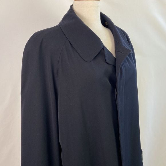 Burberry Men’s Blue Lined Trench Coat