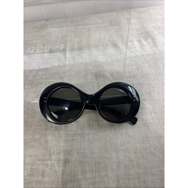 VINTAGE RACY BLACK 60S AMERICAN SUNGLASSES