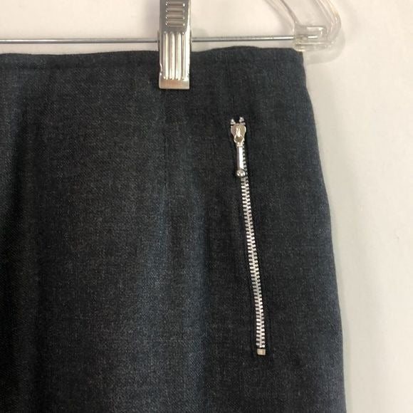 Emanuel Grey/Blue Striped Skirt Set