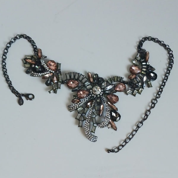 Joan Rivers Big Crystal Statement Necklace.