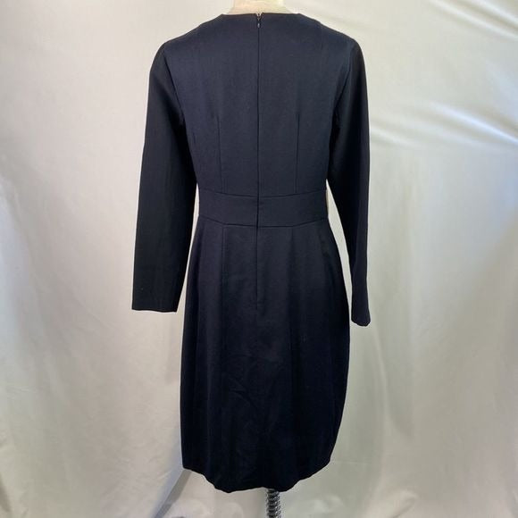 Stogova Tan Gray Black Color Block Dress