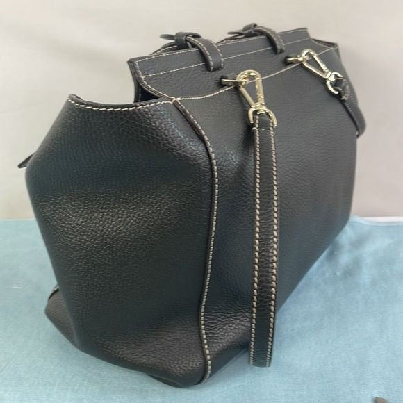 Hugo Boss Large Leather Satchel Bag