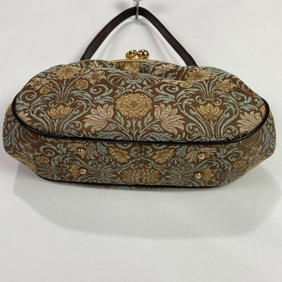 Glenda Geis Tapestry Print w/ Kiss Lock Bag